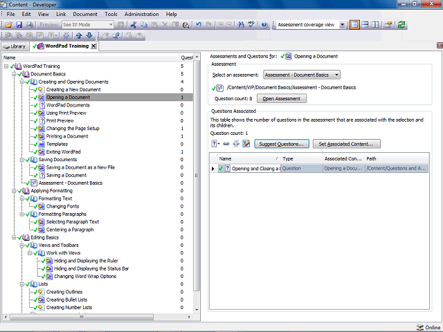 Screen image of this step