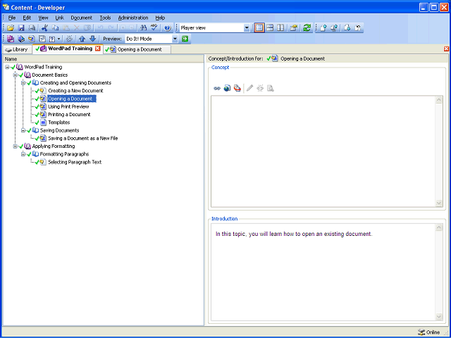 Screen image of this step