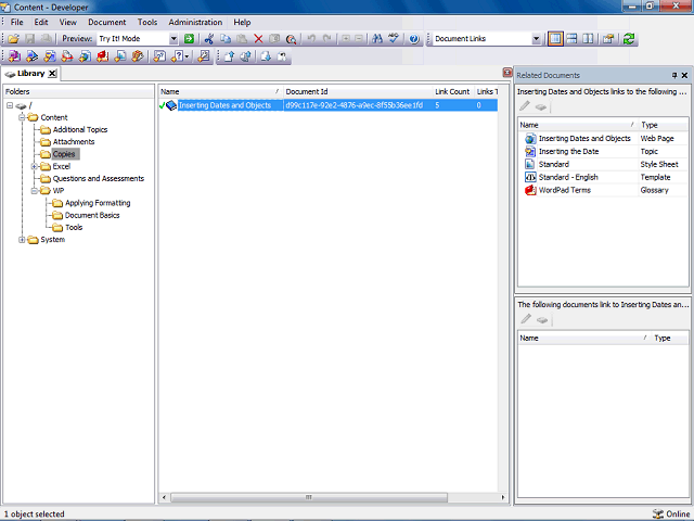 Screen image of this step