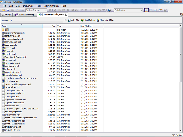 Screen image of this step