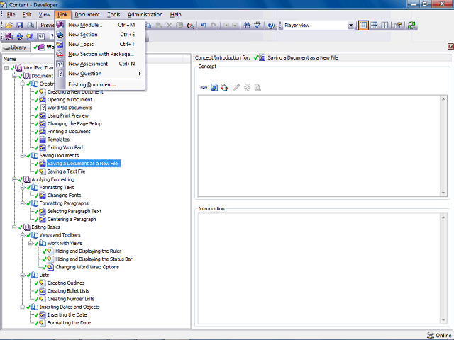 Screen image of this step