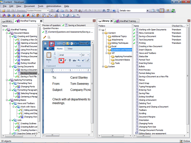 Screen image of this step