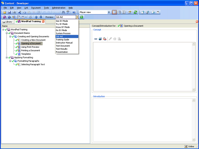 Screen image of this step