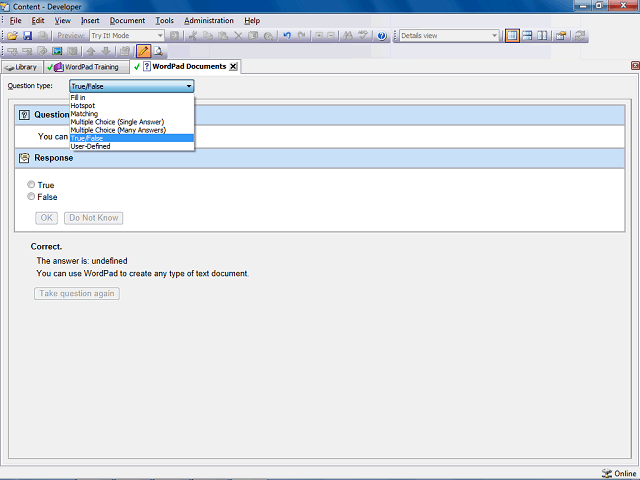 Screen image of this step