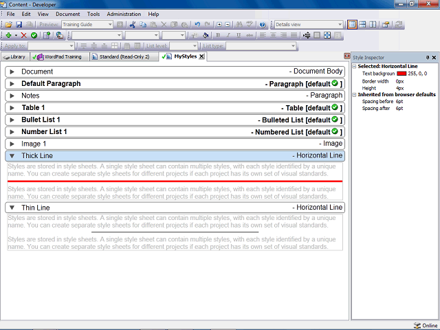 Screen image of this step