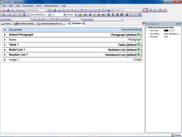 Screen image of this step