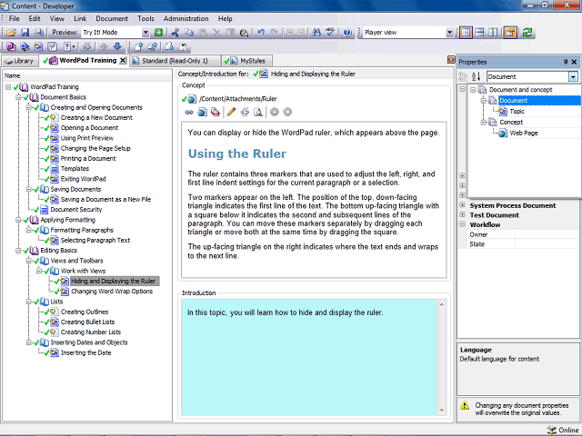 Screen image of this step