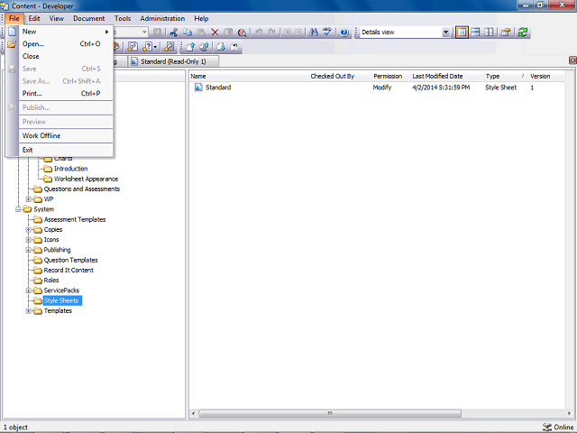 Screen image of this step
