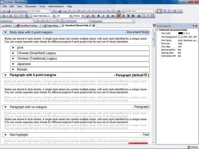 Screen image of this step