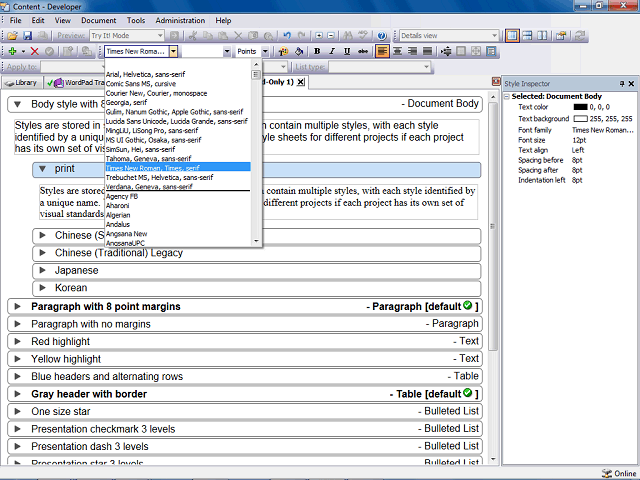 Screen image of this step