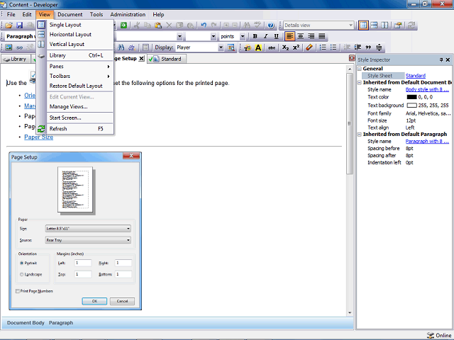 Screen image of this step