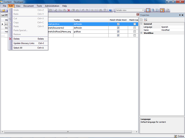 Screen image of this step