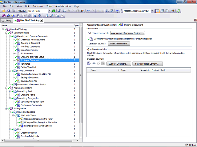 Screen image of this step