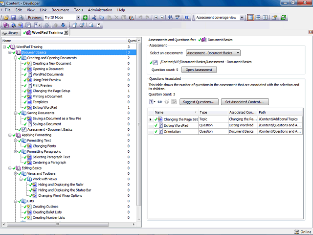 Screen image of this step