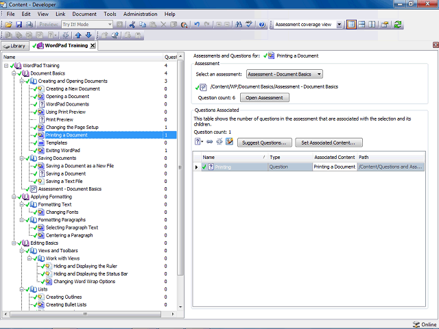 Screen image of this step