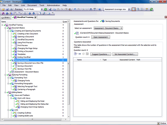 Screen image of this step