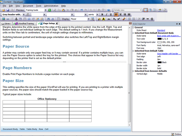 Screen image of this step