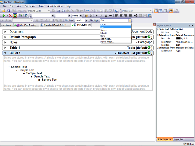 Screen image of this step
