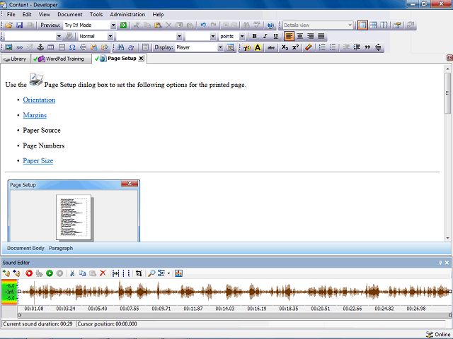 Screen image of this step