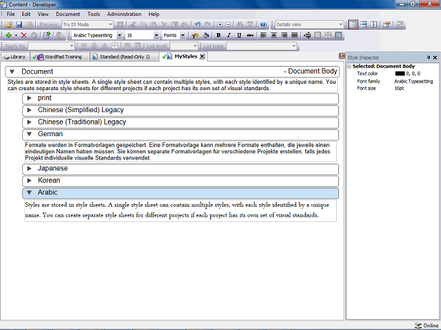 Screen image of this step
