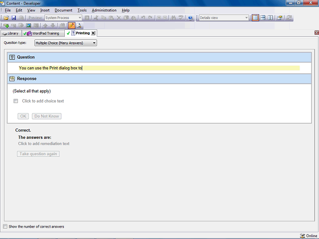 Screen image of this step