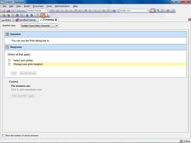 Screen image of this step