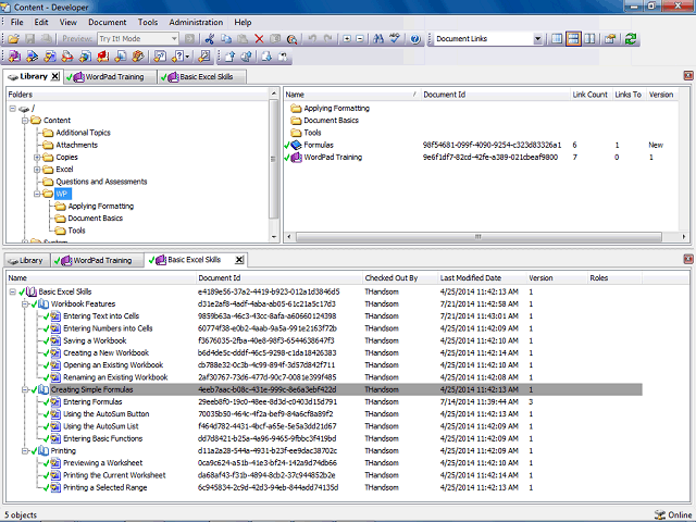 Screen image of this step