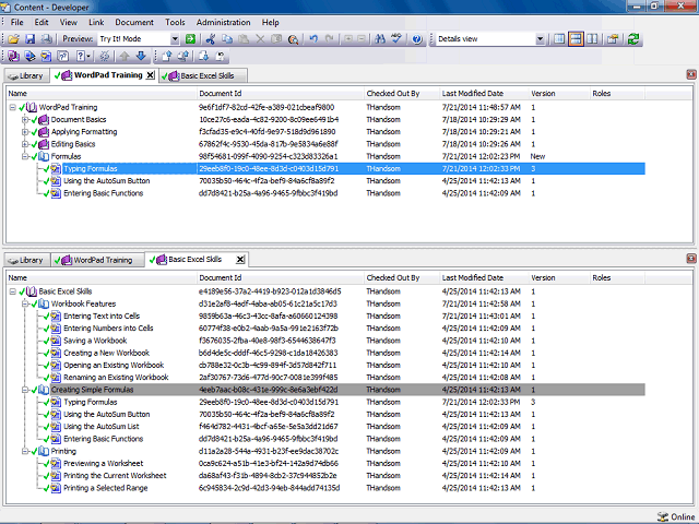 Screen image of this step