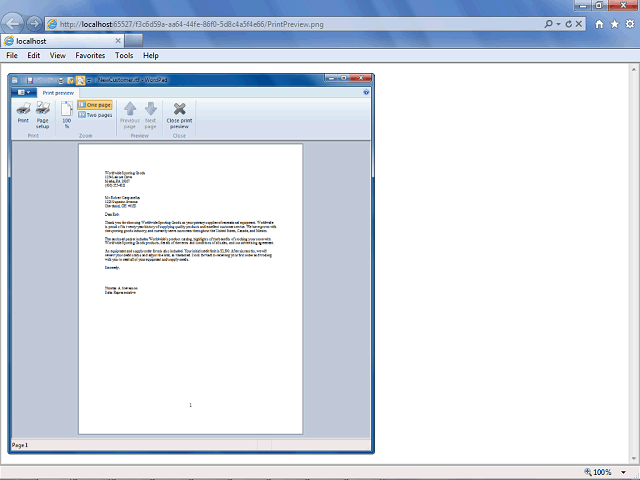 Screen image of this step