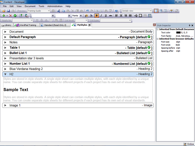 Screen image of this step