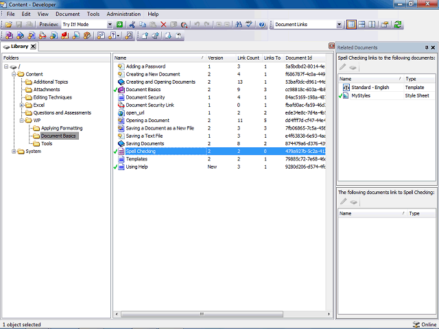 Screen image of this step