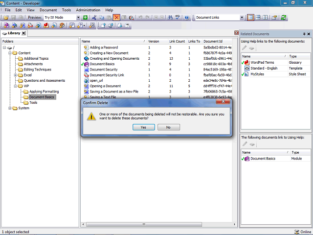 Screen image of this step
