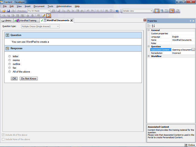 Screen image of this step