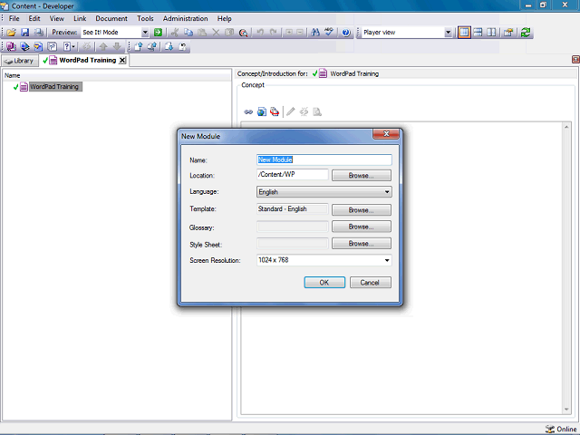Screen image of this step