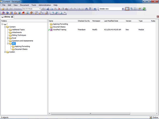 Screen image of this step