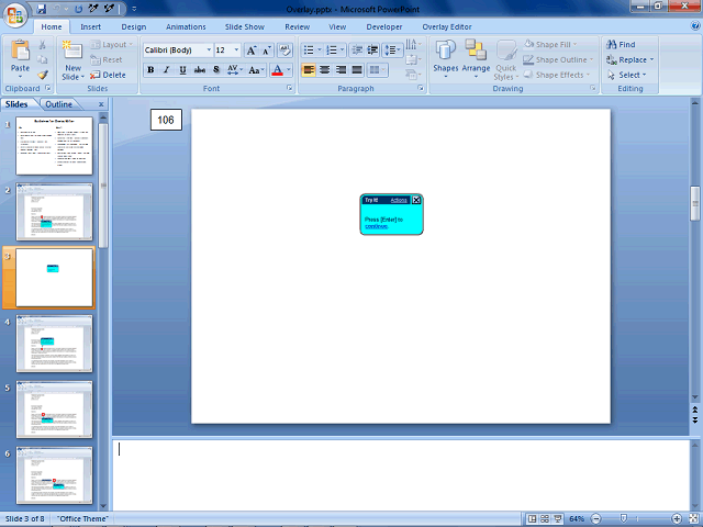 Screen image of this step
