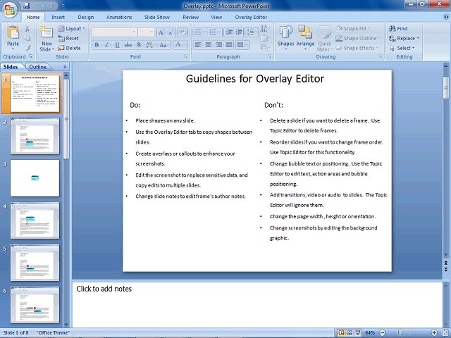 Screen image of this step