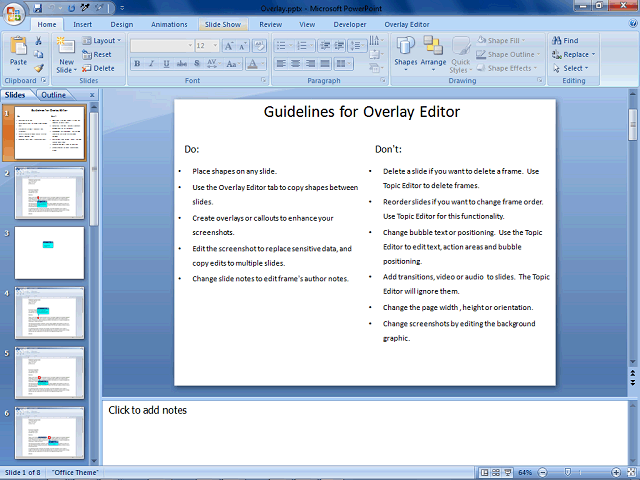 Screen image of this step
