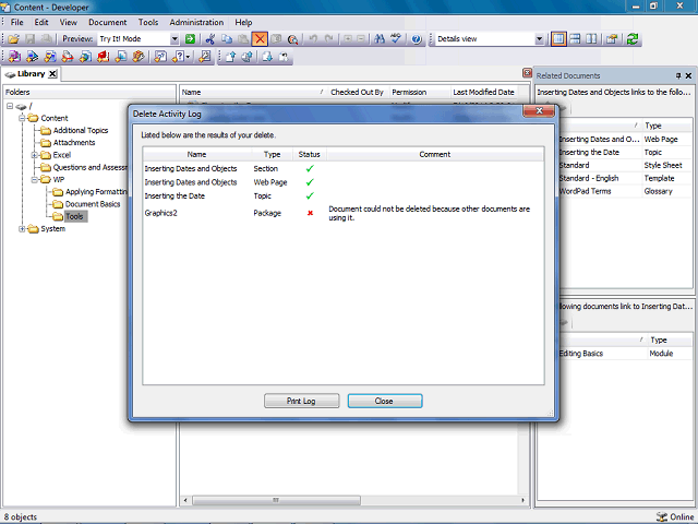 Screen image of this step