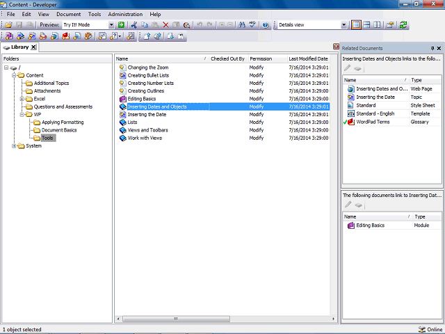 Screen image of this step