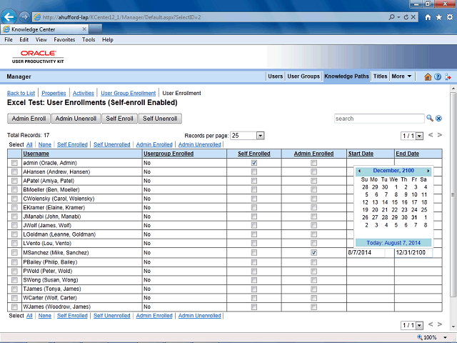 Screen image of this step