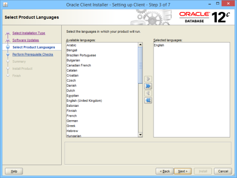 Oracle client 32 bit