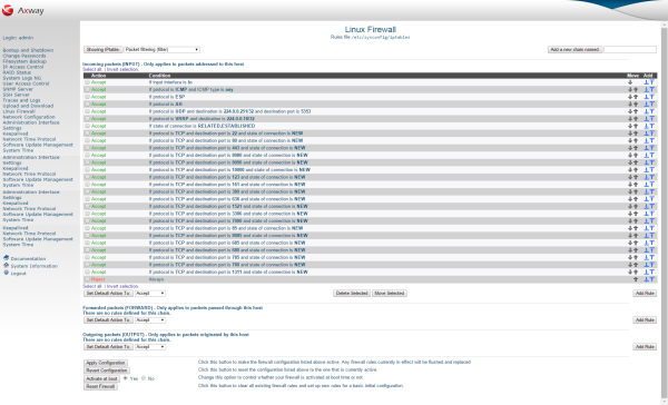 Linux firewall