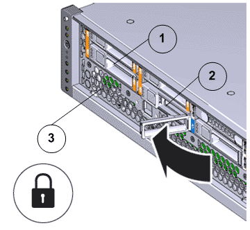 Secure ESM into drive slot