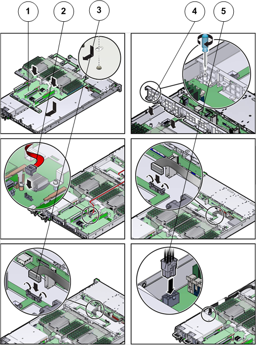 Pilot motherboard insertion