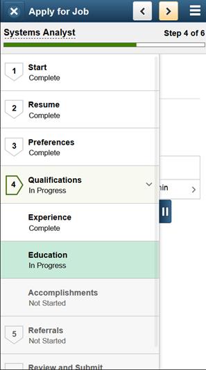 vertical guided sequential process Step 4 Qualifications substep Education on small form factor