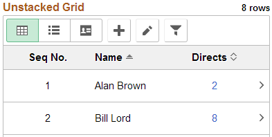 grid toolbar