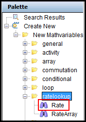 Rate Math Variable in Palette