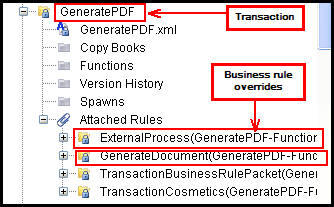 External Process transaction