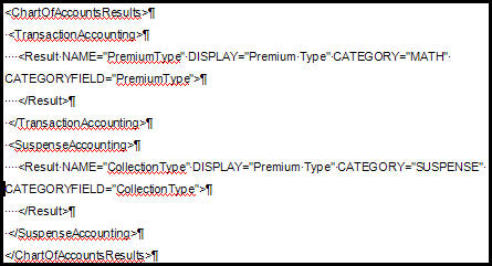 CoA Result XML Example